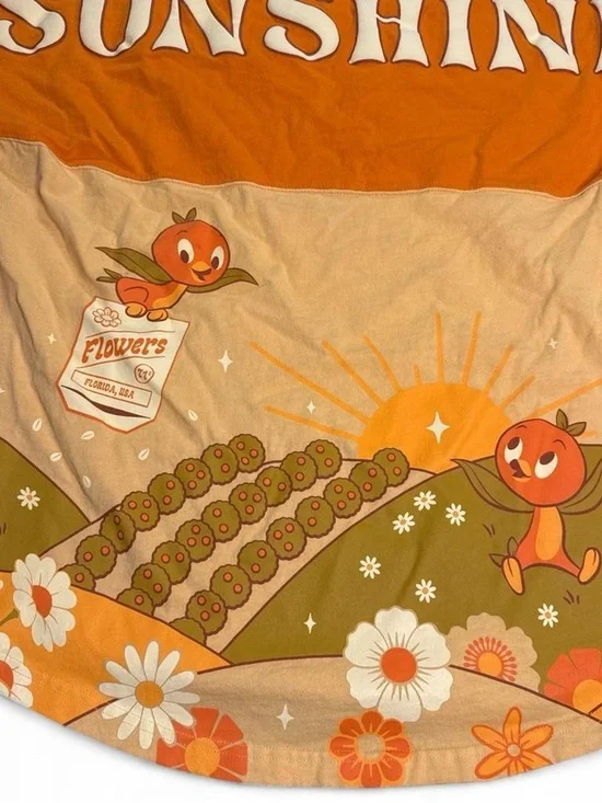 Disney Orange & Cream 'Spreadin' The Sunshine' Retro Graphic Long Sleeve - Picture 7 of 7